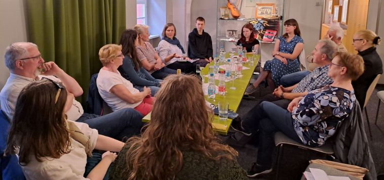 Serbske blido – Gesprächsrunde in sorbischer Sprache