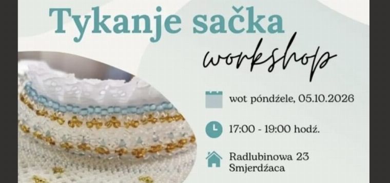 Kurs: Knüpfen eines Perlennetzes für die sorbische Tracht