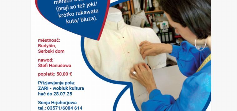 SERBSKA DRASTA 2.5 - kreativ gemeinsam nähen und mit eigener Kleidung nach Hause gehen