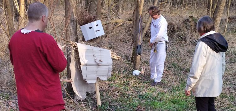 Austreiben der Wintergöttin