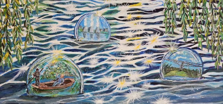 Ausstellungseröffnung "Łužyske grajkanje z barwami | Lausitzer Farbspiele"