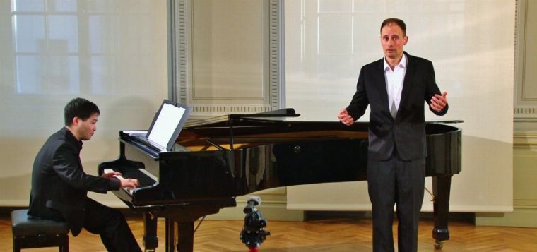 Ronald Hein und Hiroto Saigusa im Konzert