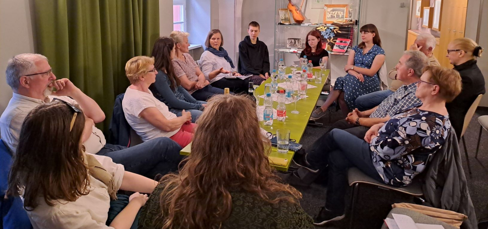 Serbske blido – Gesprächsrunde in sorbischer Sprache