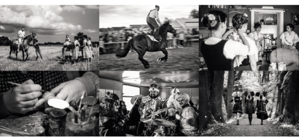 Vernissage der Fotoausstellung "Übers Jahr in Schwarzweiß & Farbe" - Fotografien von Andreas Batke und Heiner Stephan