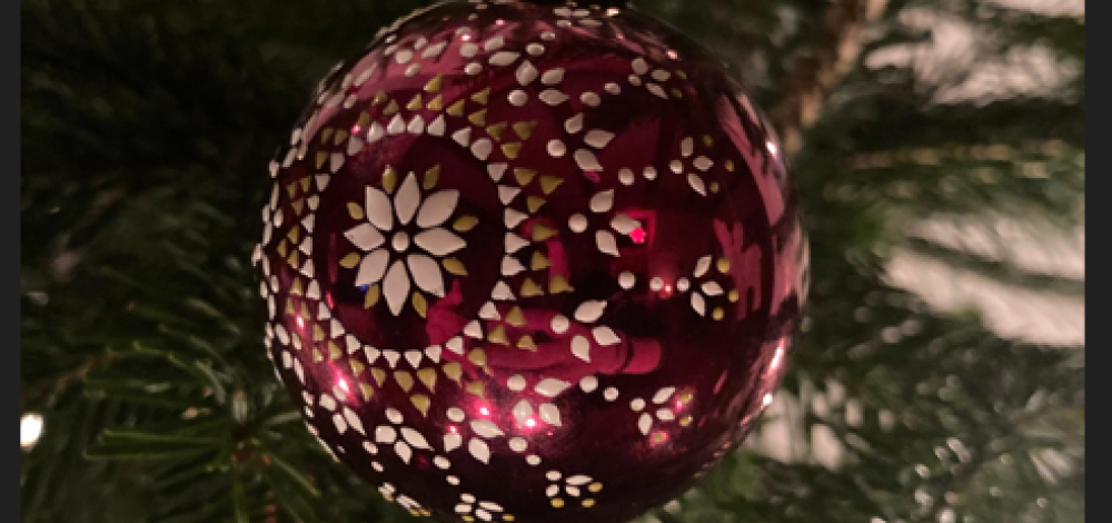 Workshop Weihnachtskugeln verzieren