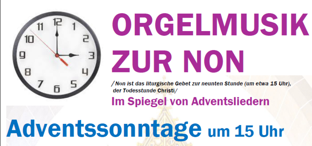 Orgelmusik zum Adventssonntag