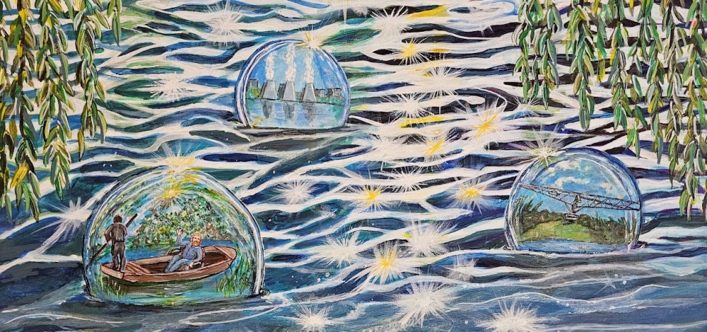 Ausstellung "Łužyske grajkanje z barwami | Lausitzer Farbspiele"