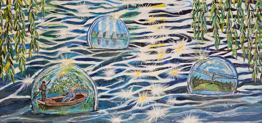 Ausstellungseröffnung "Łužyske grajkanje z barwami | Lausitzer Farbspiele"