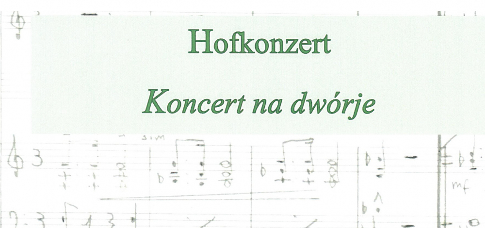 Hofkonzert mit Musikerinnen und Musikern des Konservatoriums Cottbus
