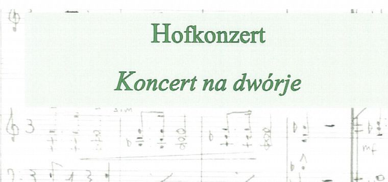 Hofkonzert mit Musikerinnen und Musikern des Konservatoriums Cottbus